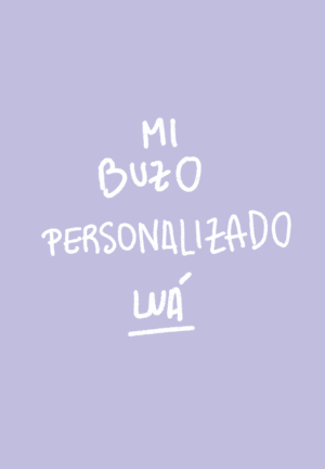BUZO PERSONALIZADO